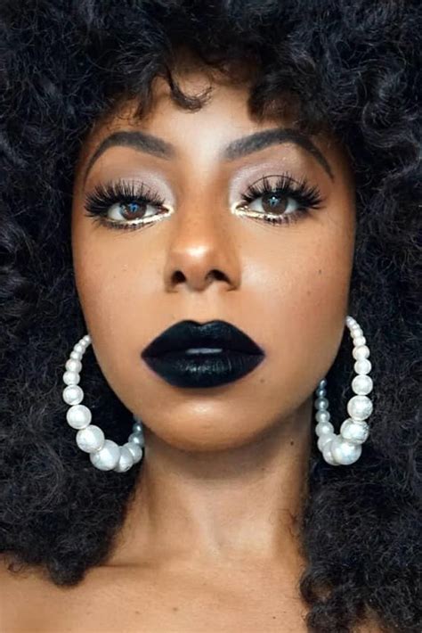 How To Wear Black Lipstick And Not Look Like A Goth Black Lipstick