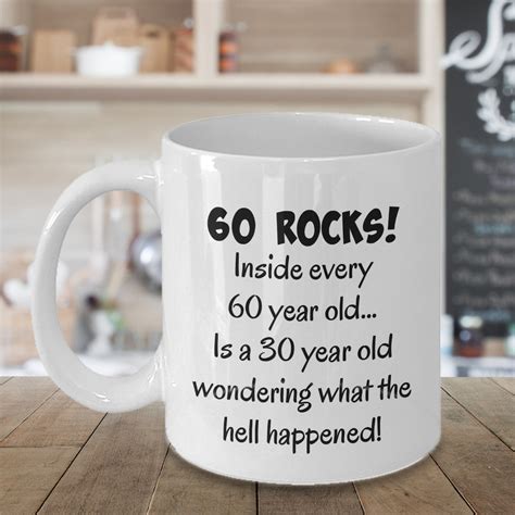 Happy 60th Birthday T Mug For Women Or Men Great T For Etsy