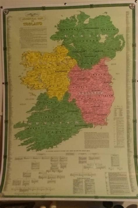 25 Irish Heritage And Bloodline Kane Ancestral Map Of Ireland An