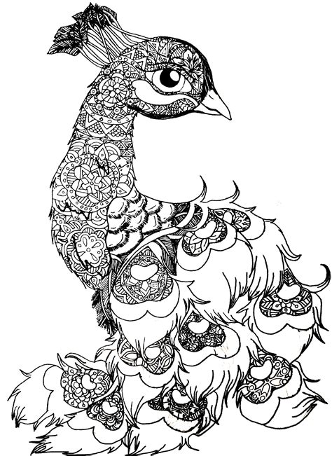 Easy Mandala Page Owl Coloring Pages