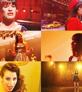 Glee Lea Michele And Rachel Berry Image On Favim