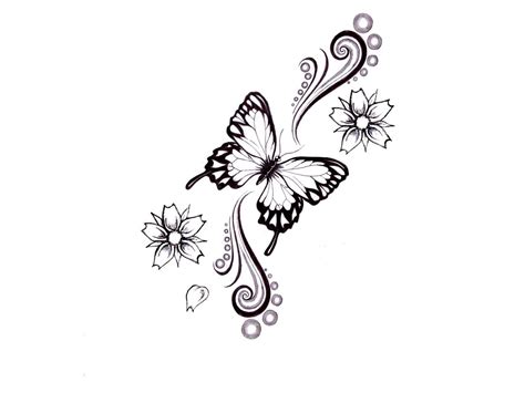 Butterfly With Swirls Tattoos Arm Tattoo Sites