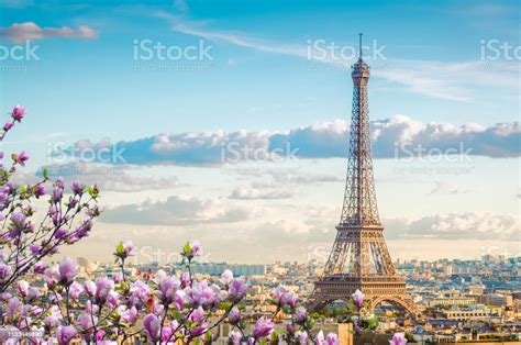 Eiffel Tour And Paris Cityscape Stock Photo Download Image Now