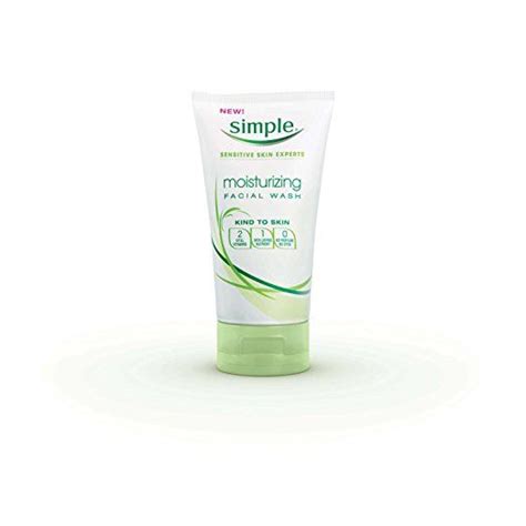 Simple Moisturizing Facial Wash 5 Ounce Pack Of 2 Facial Wash