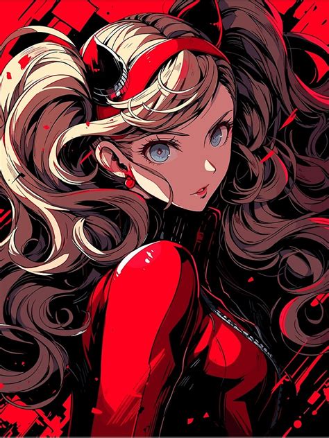 Ann Takamaki Persona Poster For Sale By Shinraidesignz Redbubble