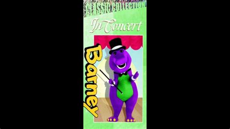 Barney In Concert 2000 Vhs Youtube