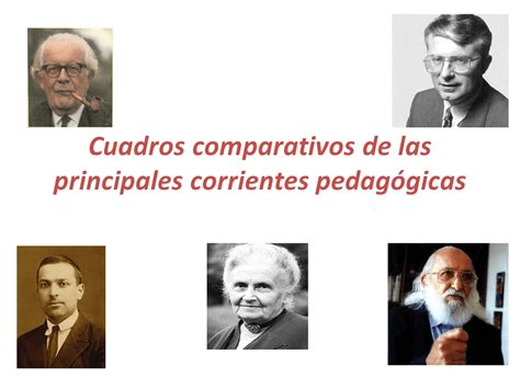 Las Principales Teorías Y Corrientes Pedagógicas Resumen Y Autores