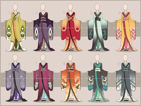 All The Kimonos Adopts Closed 010 By Seelenbasar Kimono