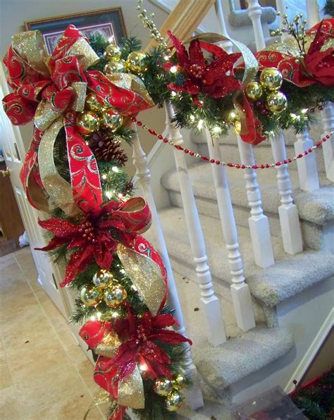 There are 216 banister decoration for sale on etsy, and they cost $24.30 on average. 50 Best DIY Christmas Garland Decorating Ideas for 2020