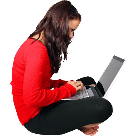 Person Sitting Png