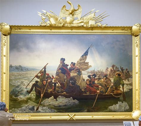 George Washington Crossing Delaware River 1851 Emanuel Leutze Oil
