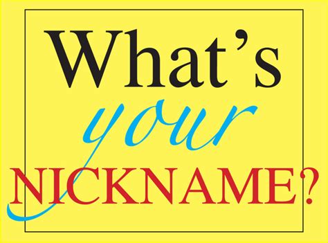 You can download the what's your name cliparts in it's original format by loading the clipart and clickign the downlaod button. Find Family Nicknames | FamilyTree.com