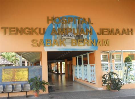 The tengku ampuan rahimah (tar) hospital in klang (malay: Hospital Tengku Ampuan Jemaah, Hospital in Sabak Bernam