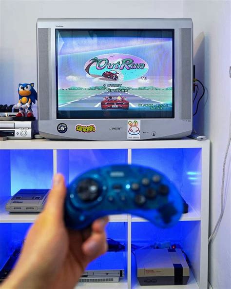 Sega Out Run Consoles De Videogame Console De Video Game Decoração Geek