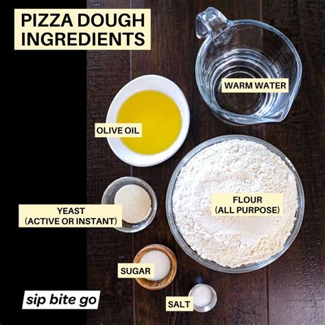 The Best Homemade Pizza Dough Recipe For Beginners Sip Bite Go