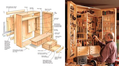 Feel free to share alex grayson s guide with your friends on facebook! Quick to Build Tool Cabinet - FineWoodworking