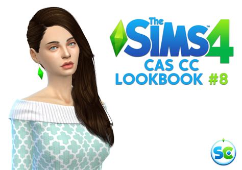 The Sims 4 Cas Cc Lookbook 8 Sims 4 Sims Sims 4 Cas