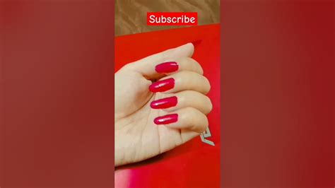 my red nails ️ nailart shorts red trending subscribe viral asmr fashion shortsfeed fyp