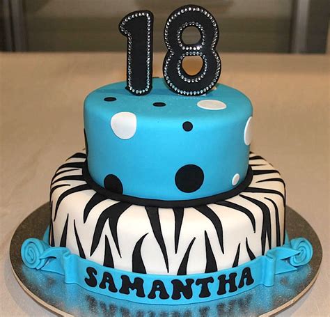 18th birthday cake bliss