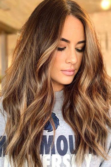 50 stylish brown hair colors and styles for 2022 light brown with honey blonde