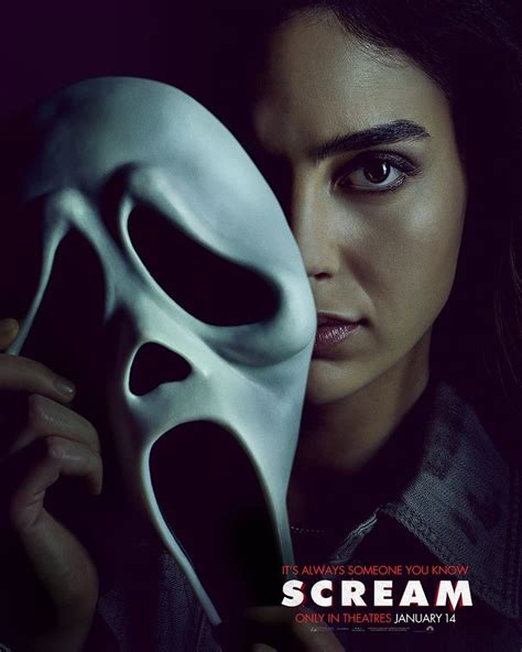 Melissa Barrera Scream 2022 Movie Poster R Melissabarrerapics