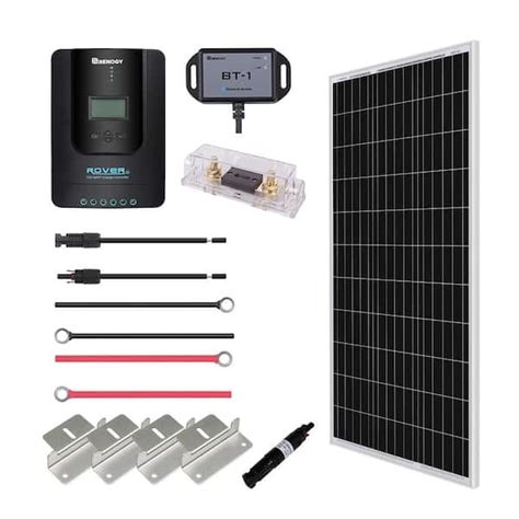 Renogy Watt Volt Off Grid Solar Premium Kit W Piece W