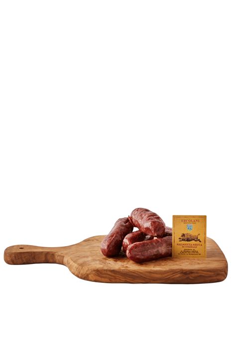 Unless expressly indicated in the product description we are not the manufacturer of the products sold on our website. GETROCKNETE WILDE BOAR-WURST - Ercolani Montepulciano ...