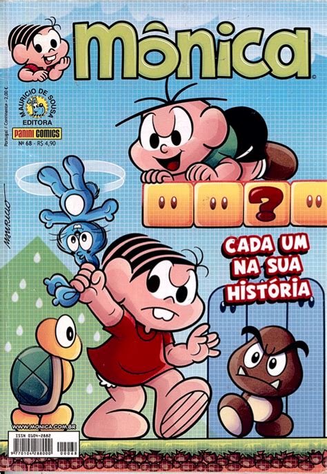 Capas Da Turma Da Mônica Mônica Nº 68 Panini Comics Agosto 2012