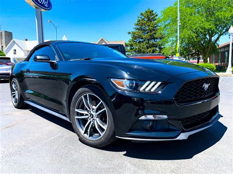Used 2017 Ford Mustang Ecoboost Premium Convertible For Sale In Berne