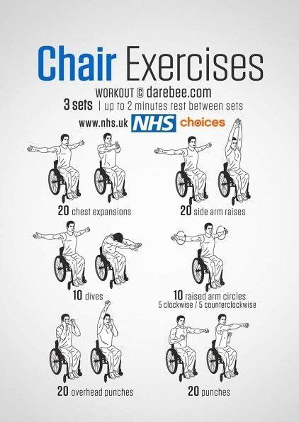 Upper Body Arm Workouts In A Chair Exercícios Para Idosos Exercicios