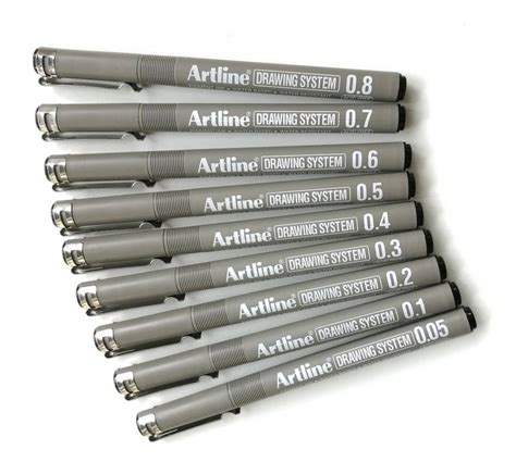 Artline Drawing System Pen 01 08mm Wellmax