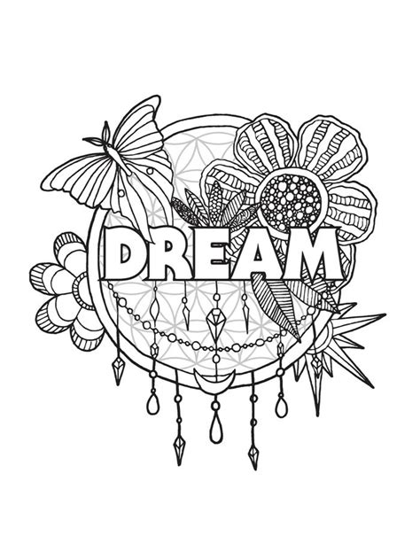 I Had A Dream Coloring Page Coloring Pages