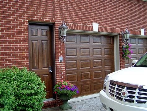 How to stain wood filler. Garage Door Journal: How to Paint Your Boring Metal Garage ...
