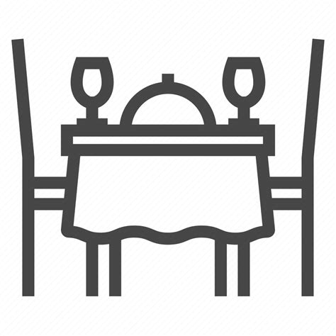 Person Reservation Restaurant Table Two Icon Download On Iconfinder