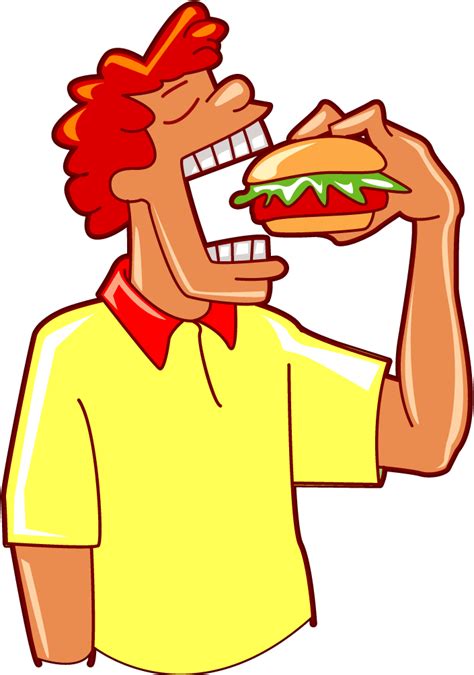 Download Eating Clip Art Free Clipart Of People Eating Food And More