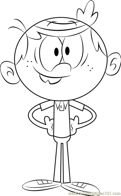 Maybe you would like to learn more about one of these? Lincoln Loud Coloring Page - Free The Loud House Coloring ...