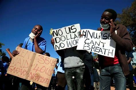 Nurses In Zimbabwe Arrested As They Protest Over Pay The Standard