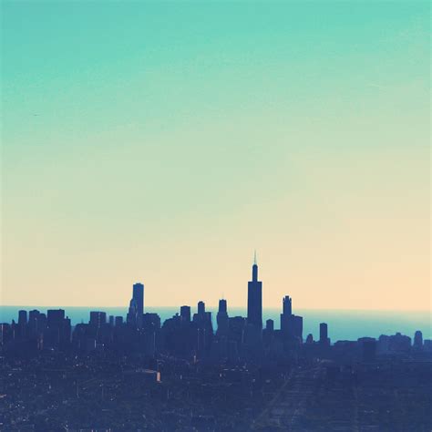 1080x1080 Chicago City Skyline 1080x1080 Resolution Wallpaper Hd City