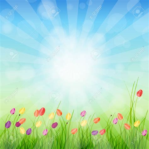 Spring Background Clip Art Cliparts