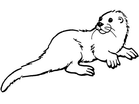 Top 20 Printable Otter Coloring Pages Online Coloring Pages