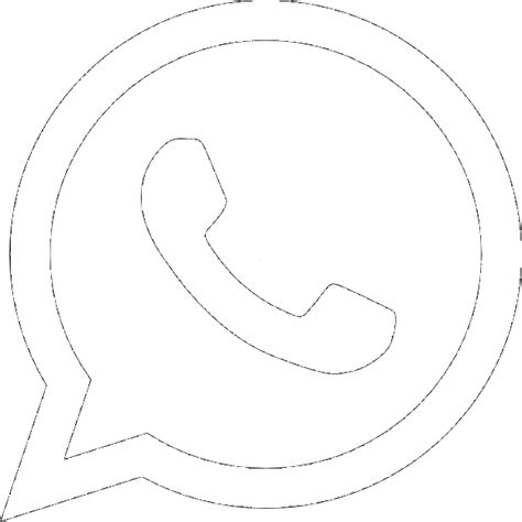 Sint Tico Foto Logo De Whatsapp Blanco Y Negro Cena Hermosa