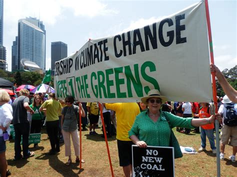Australia is becoming hotter, and more prone to extreme heat, bushfires, droughts, floods and longer fire seasons because of climate change. Huge turnout for Climate Change Rally - Canada Bay Greens