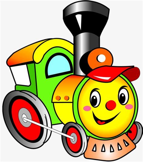 Cartoon Locomotive Для детей Детские Идеи для обустройства класса