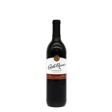 Carlo Rossi California Red 750ml Red Wine 3kraters