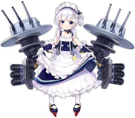 Safebooru 1girl Apron Apron Lift Azur Lane Belfast Azur Lane Blue