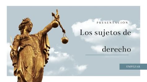 Los Sujetos De Derecho