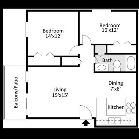 1 Bedroom 1 Bathroom 1 Bed Apartment Briarwood Village