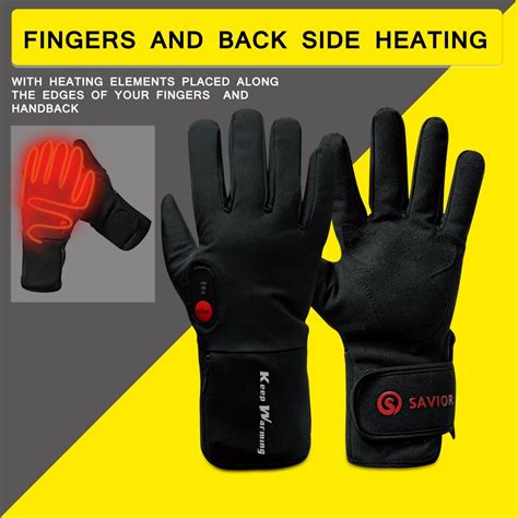 Eigday Heated Outdoor Heated Glove Cycling Riding Electric