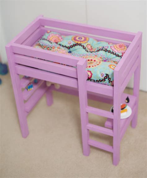 ana white doll bunk bed plan with a bit of the loft bed plan diy projects