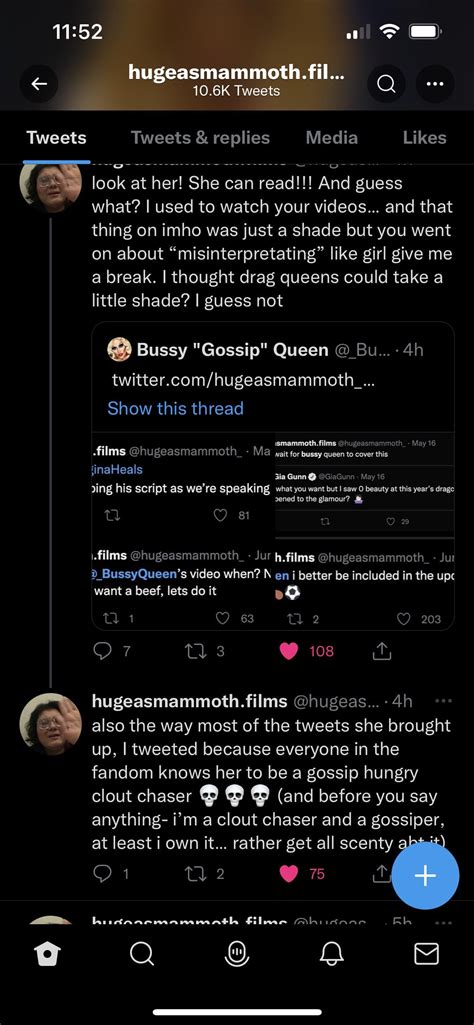 bussy queen doesn t appreciate her critique against monet being mentioned in imho r rpdrdrama